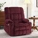preview thumbnail 31 of 45, MCombo Dual Motor Power Lift Recliner Chair with Massage and Heat for Big People, Fabric R7891 (Large-Wide)