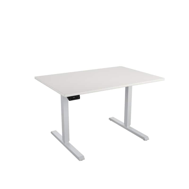 Bridgeport E-Lift Adjustable Height Pro-Desk - 48" White