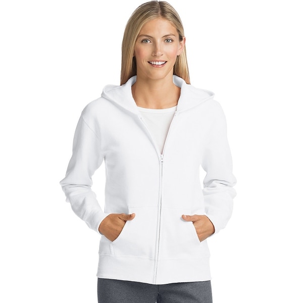 hanes full zip hoodie