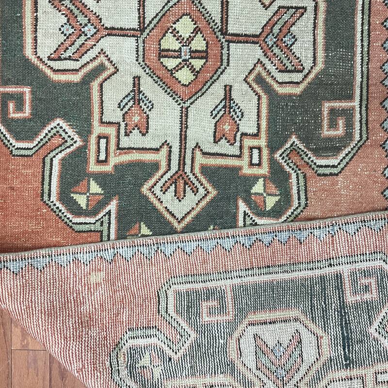 HERAT ORIENTAL Handmade Turkish Oushak Wool Rug - 2'11" x 11'5"