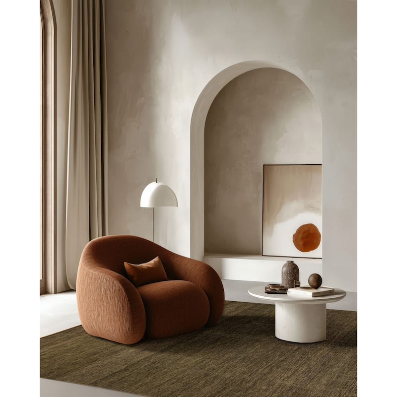 ECARPETGALLERY Hand-knotted Pak Finest Gabbeh Dark Olive Green Wool Rug - 7'10 x 9'11