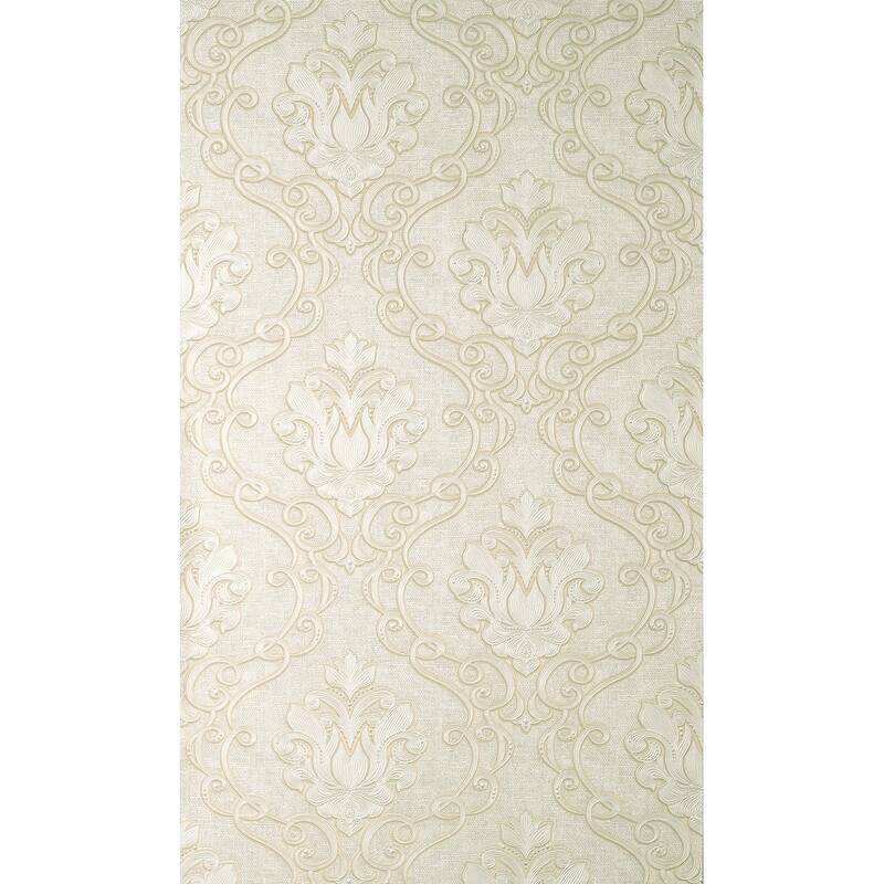 Fine Decor Florentine Neutral Damask Wallpaper