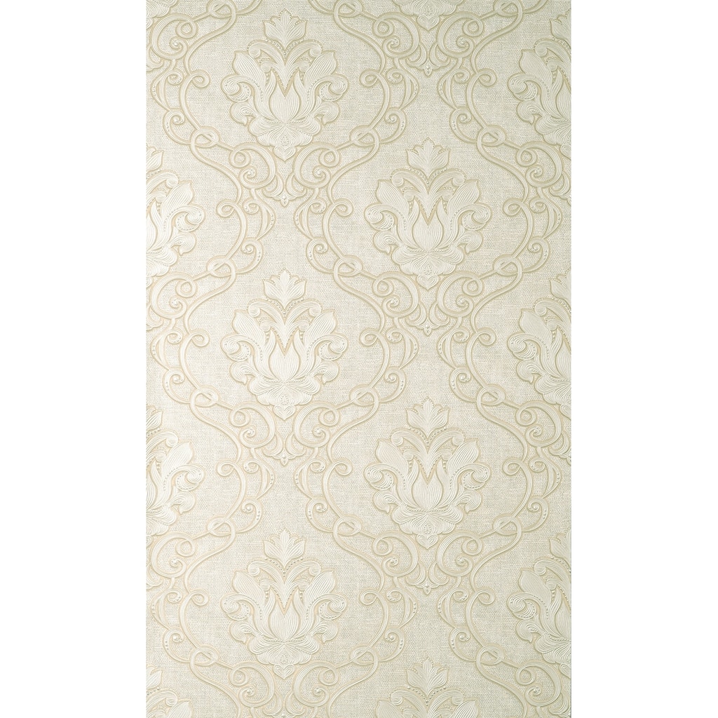 Fine Decor Florentine Neutral Damask Wallpaper