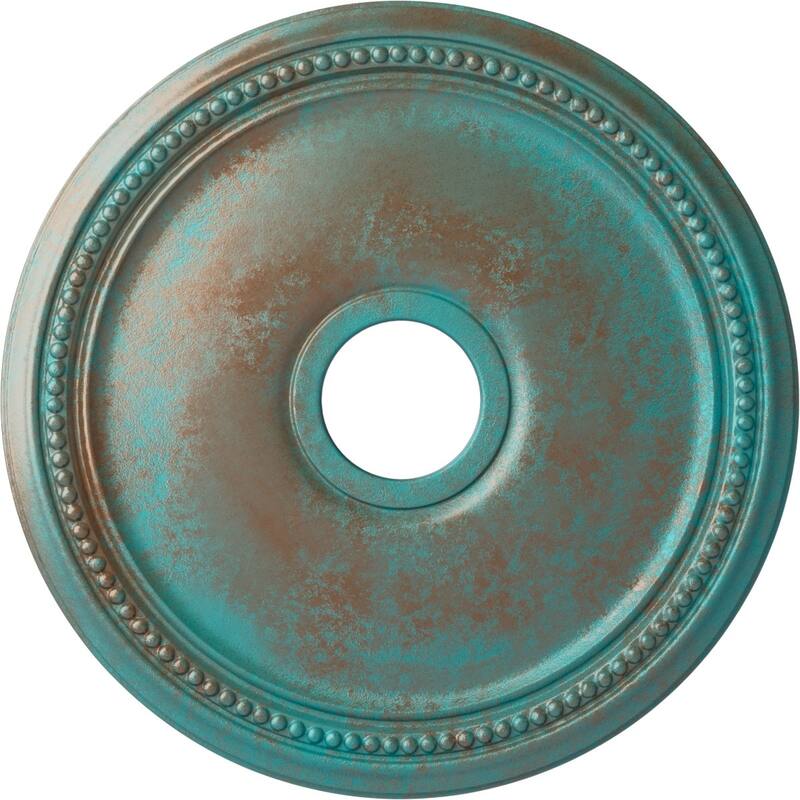 18"OD x 3 5/8"ID x 1 1/8"P Diane Ceiling Medallion