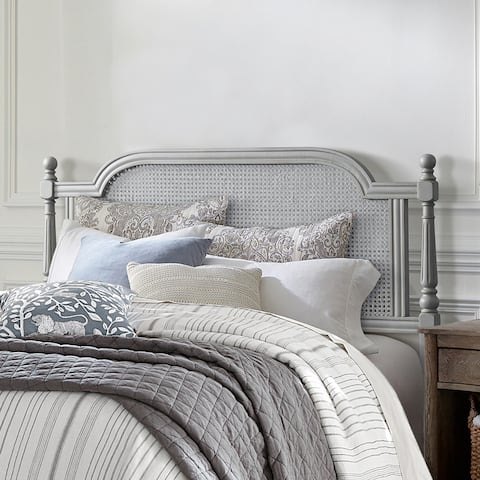 Hillsdale Furniture Melanie French Country Wood and Cane Headboard