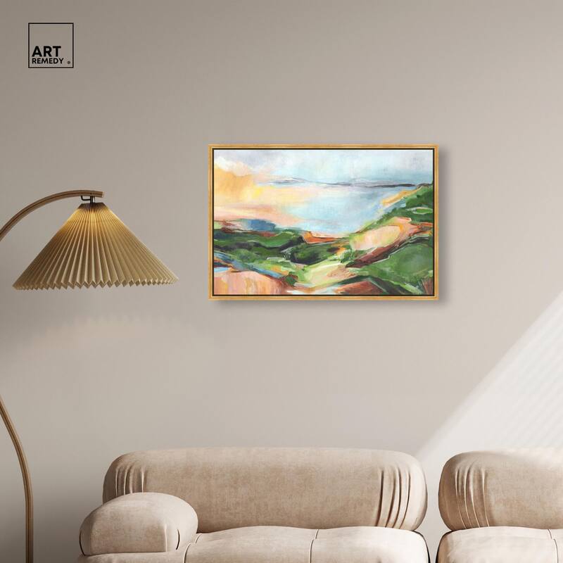 Abstract Landscape Canvas by Art Remedy
