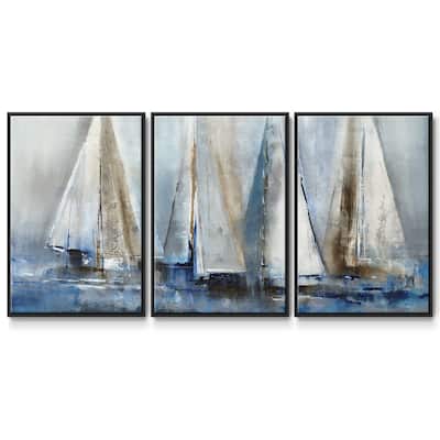 Quiet Wind II - Multi Piece Framed Canvas