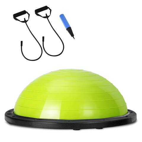 Gymax Fitness Strength Balance Yoga Ball Trainer Exercise Gym Pump Home Exercise