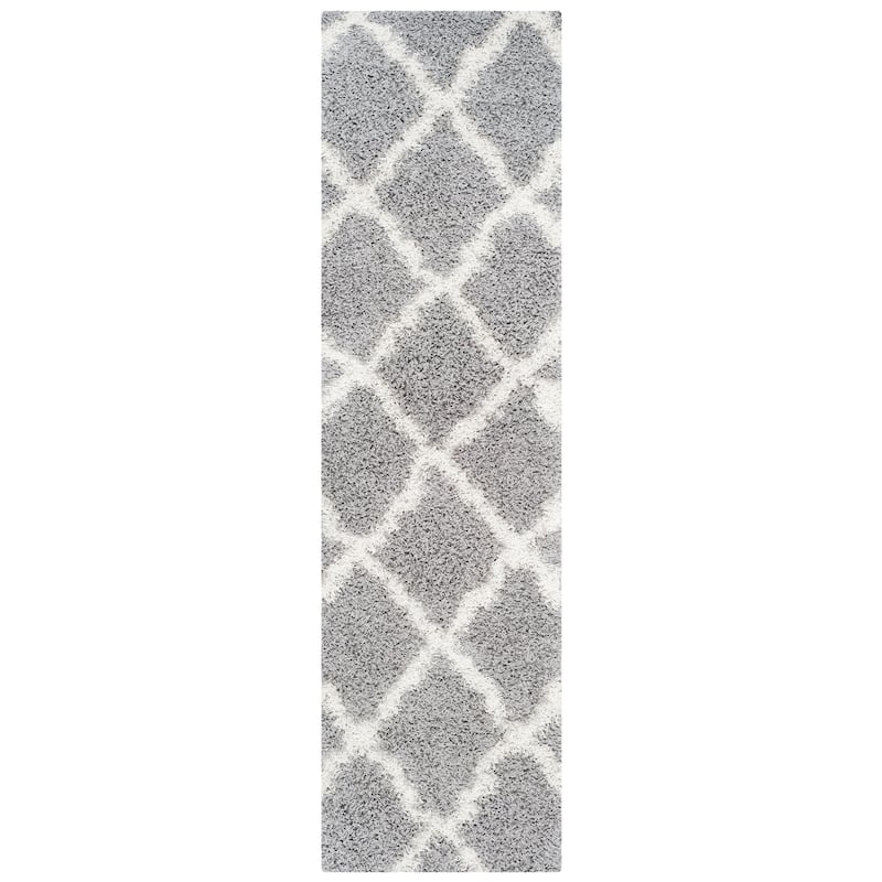 SAFAVIEH Dallas Shag Giusy Trellis 1.5-inch Thick Rug