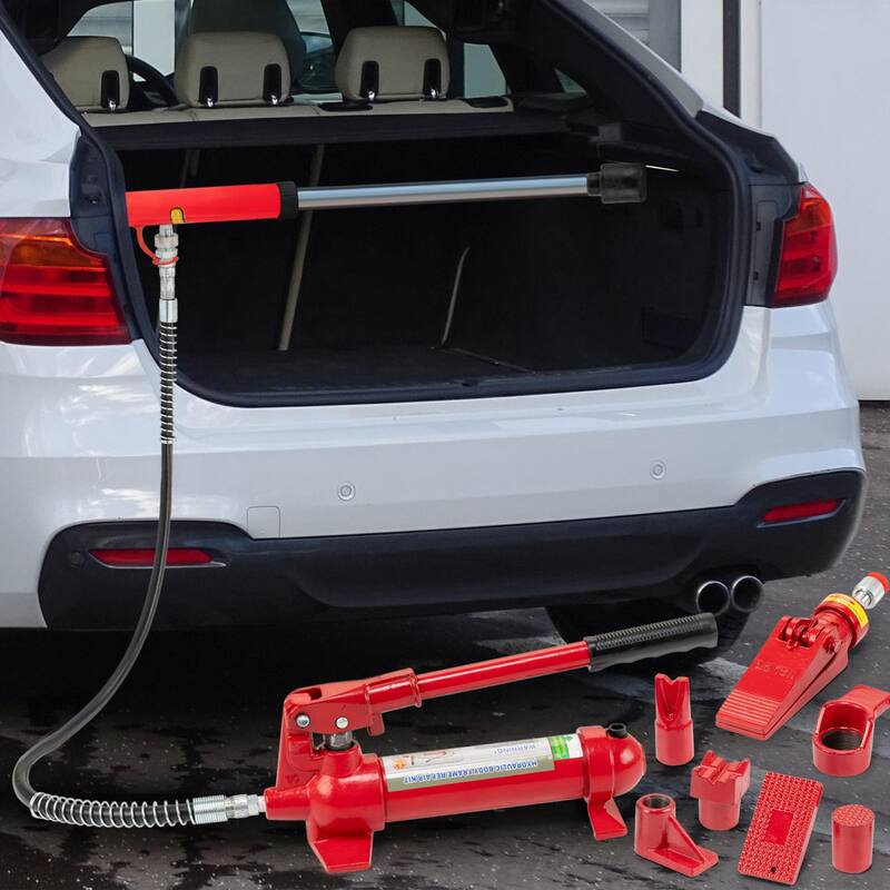 Power Hydraulic Jack Kit, Auto Body Frame Repair Kit, Storage Case, Large Capacity