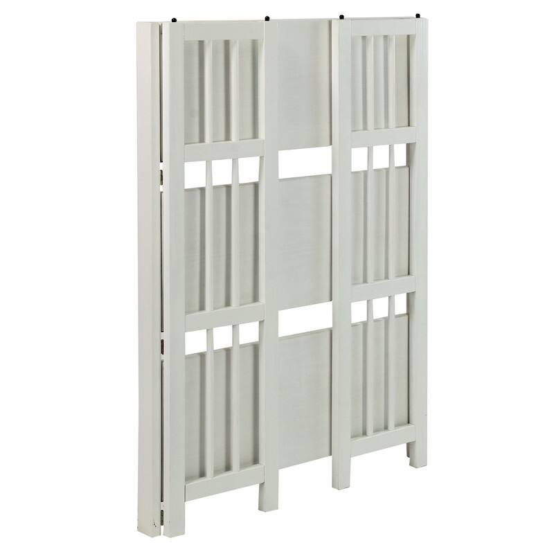 Porch & Den Edgemont Folding Stackable 27.5-inch Bookcase