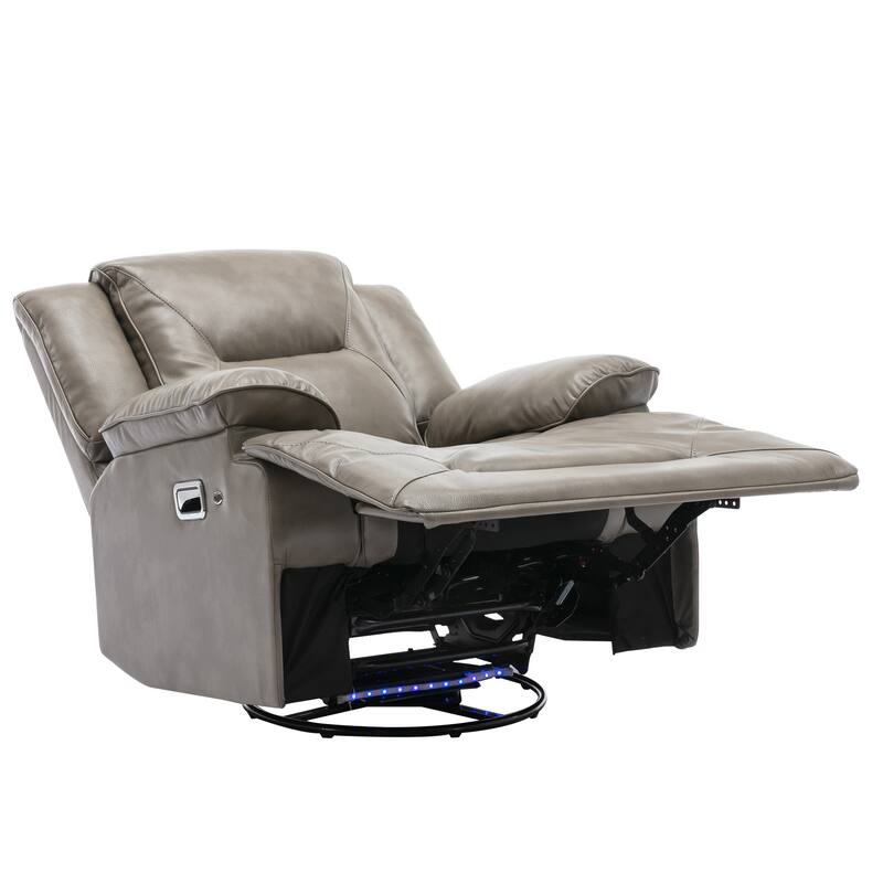 360° Swivel and Rocking Home Theater Recliner
