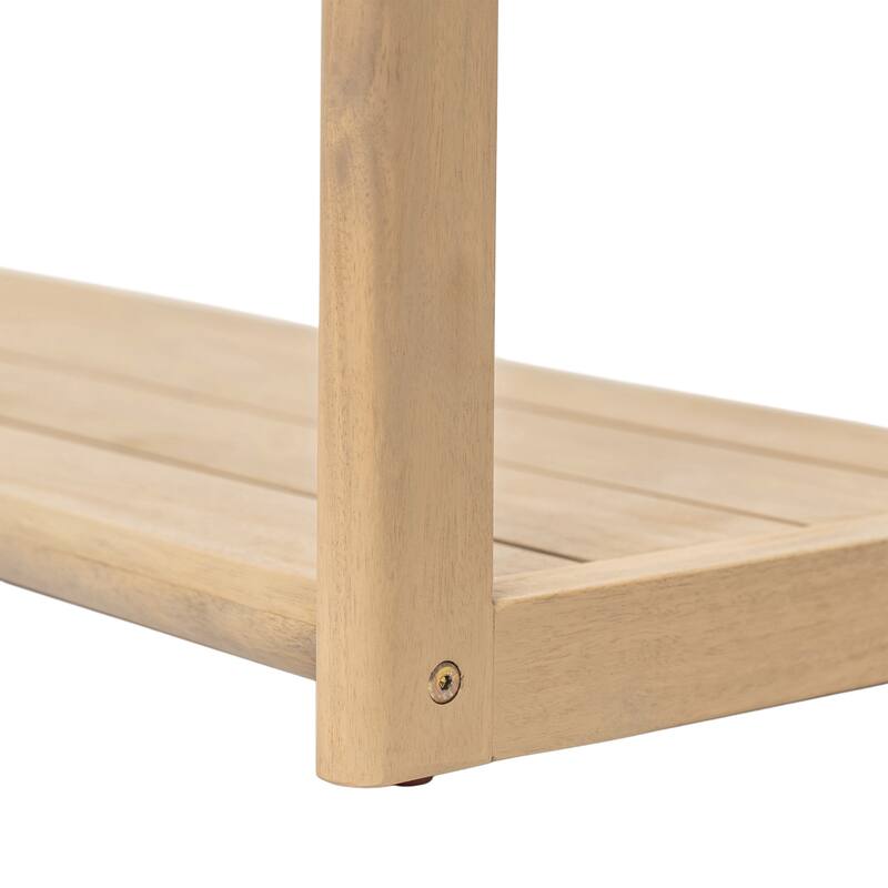 Christopher Knight Home - Woodside Outdoor Solid Acacia Wood Buffet & Console Table