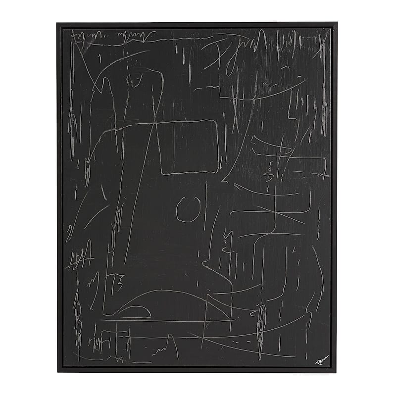 Renwil Haiku Canvas Wall Art with Black Frame