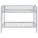 preview thumbnail 50 of 80, Morgan Contemporary Metal Frame Bunk Bed
