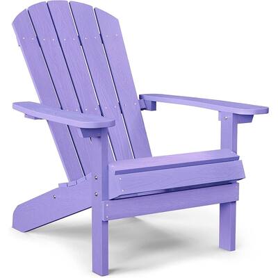 WINSOON All Weather HIPS Outdoor Plastic Adirondack Chair