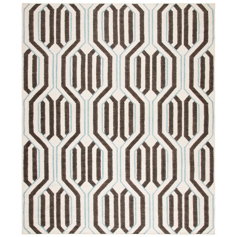 SAFAVIEH Handmade Flatweave Dhurries Najah Modern Moroccan Wool Rug