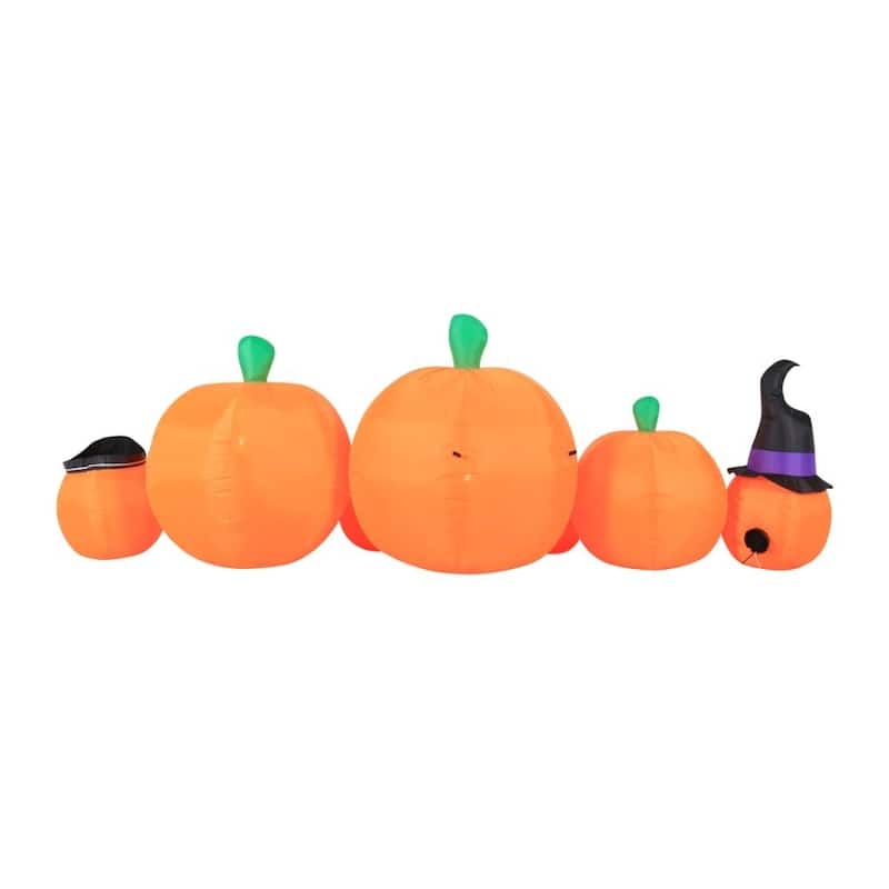 Novelty Lights Pumpkin Patch Halloween Inflatables, Pumpkin Yard Decor, 8.5 Feet