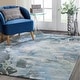 preview thumbnail 2 of 24, Nourison Hand-tufted Prismatic Abstract Contemporary Blue Grey Area Rug