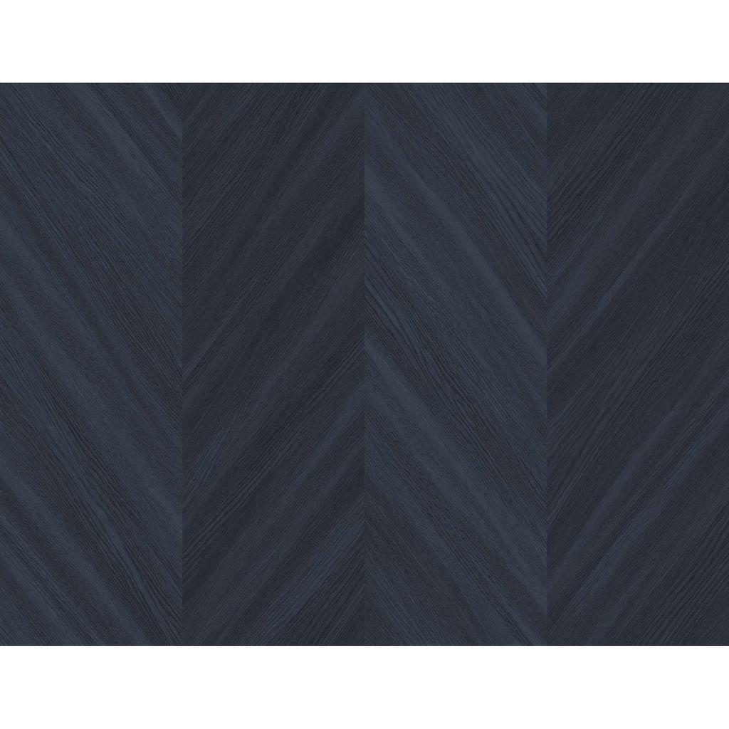 Seabrook Designs Chevron Wood Embossed Vinyl Unpasted Wallpaper