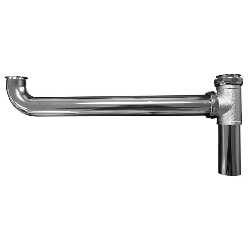 Jones Stephens P38025 1 1/2 DC EO WST 22 GA - Chrome Plated - Chrome Plated