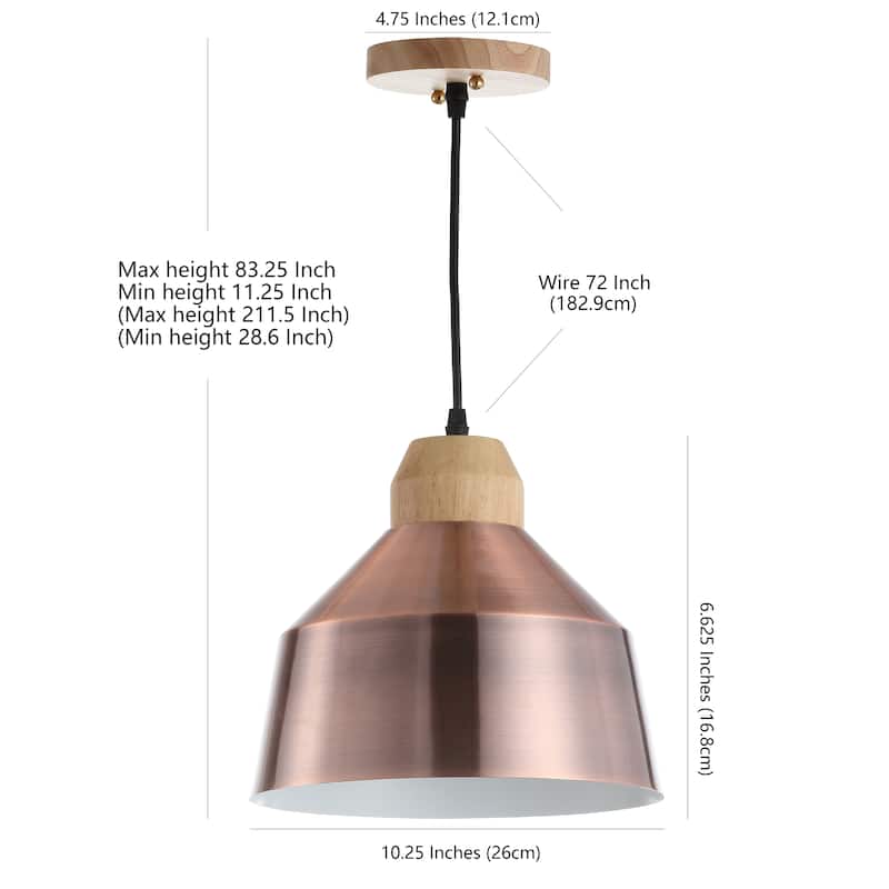 SAFAVIEH Lighting Snowflake Adjustable 1-Light Led Nickle Pendant - 10.25"x10.25"x11.3-83.3" - 10Wx10Dx83H