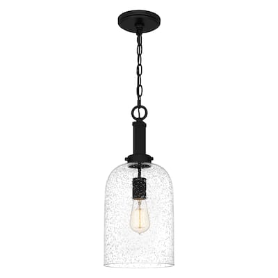 Thorpe 1-Light Matte Black Mini Pendant - Matte Black