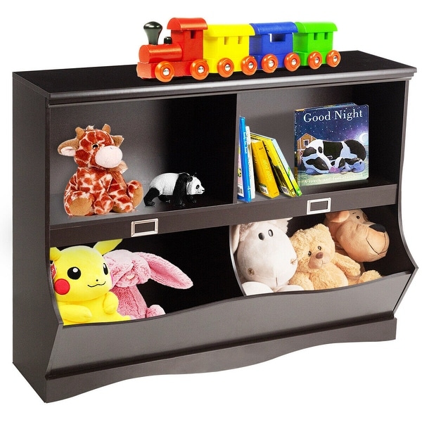 children's bookshelf and toy storage