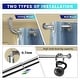 preview thumbnail 28 of 98, Energy-saving Wraparound Adjustable French Blackout Curtain Rod Set