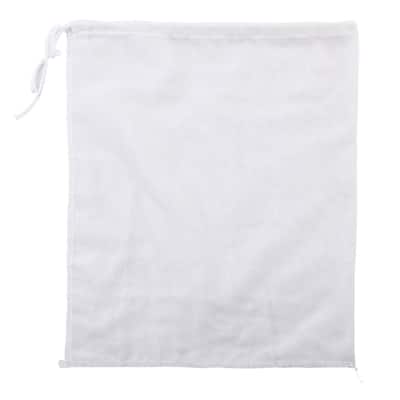 Linen Brew Raw Food Mesh Net Strainer Filter Boil Bag White 35cmx28cm