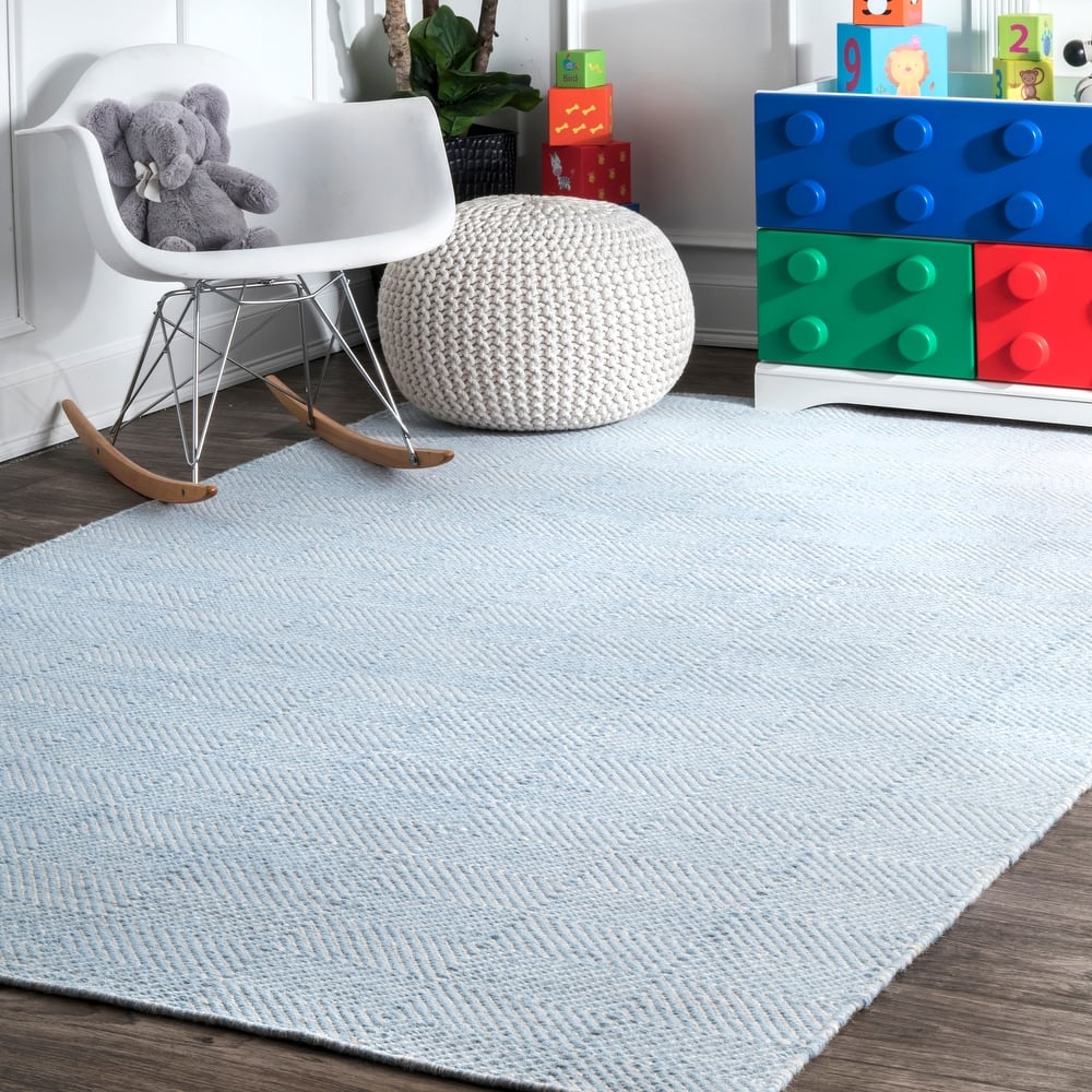 Nuloom Ago Geometric Wool Area Rug