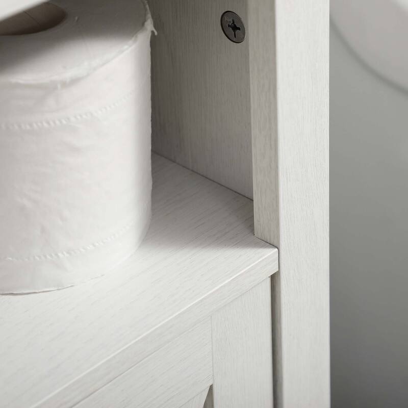 Farmhouse Under Sink Pedestal Vanity Storage Cabinet,without sink