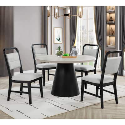 Best Master Furniture Artisa 5-Piece Round Dining Set