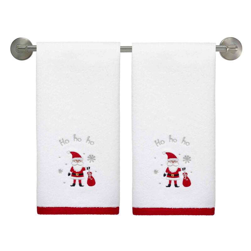 Avanti Linens Ho Ho Ho 2-Pack Hand Towel Set - Hand Towel 2pk Set