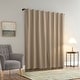 preview thumbnail 2 of 9, Sun Zero Treviso Linen Blend Magnetic Closure Total Blackout Back Tab 1-Piece Curtain Panel, Single Panel