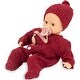 preview thumbnail 4 of 3, Gotz: Muffin Baby: Jubilee - 13" Doll, Red Sweater Outfit, Toddler-Kids 18mo+