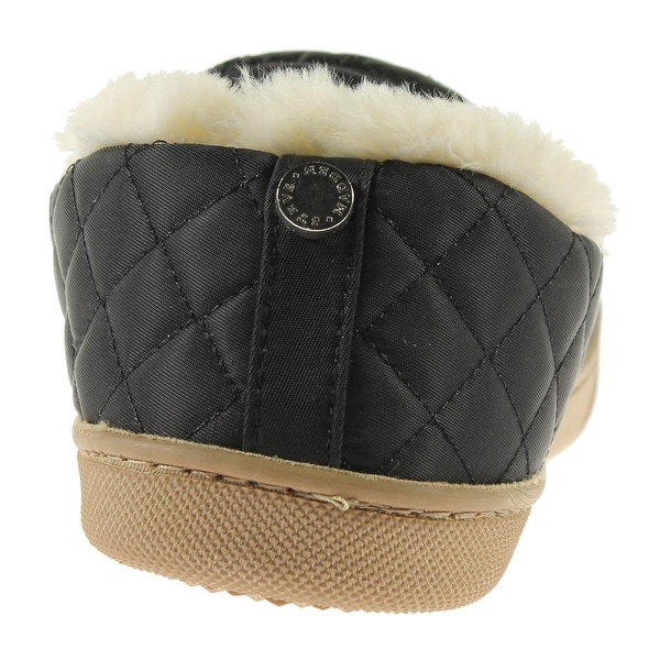 womens fur lined loafers