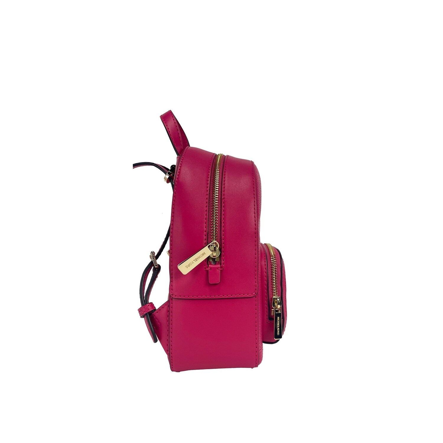 Michael Kors Jaycee Mini XS Pebbled Leather Zip Pocket Backpack