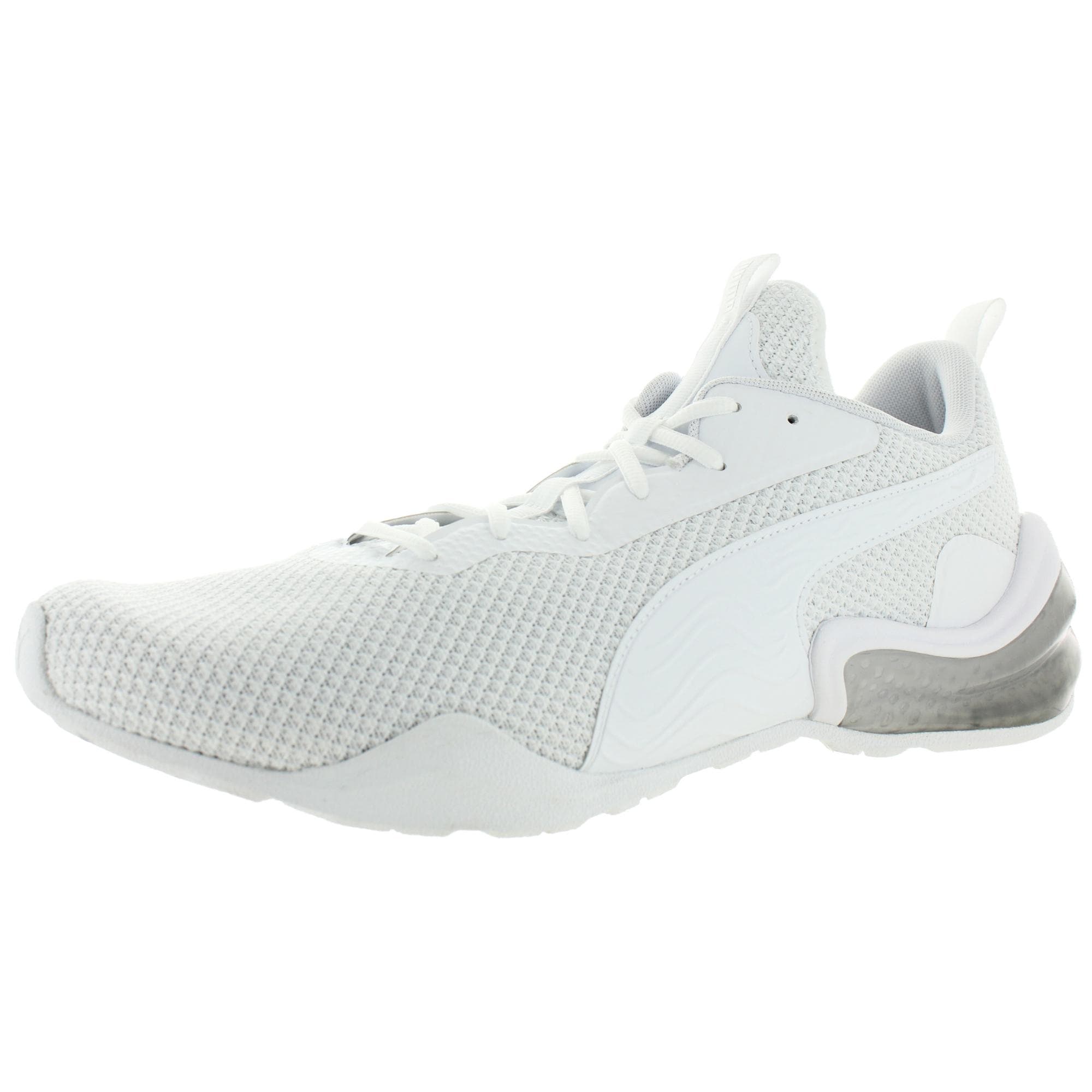white gym shoes
