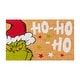 preview thumbnail 2 of 3, Licensed Dr Seuss Grinch Coir 'Ho Ho Ho' and Grinch Smile Graphic Door Mats, 2PK - 1'6" x 2'8"