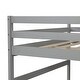 preview thumbnail 18 of 16, Versatile Full Over Full Bunk Bed with Twin Trundle, Stairs with Storage, and Safety Features