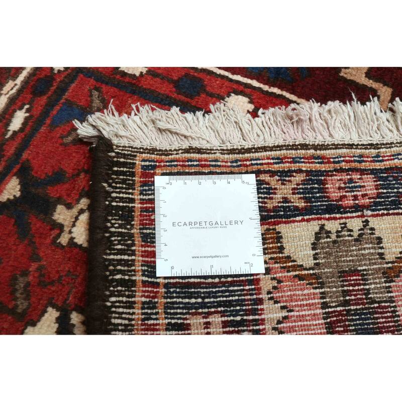 ECARPETGALLERY Hand-knotted Kayseri Vintage Red Wool Rug - 5'5 x 9'7