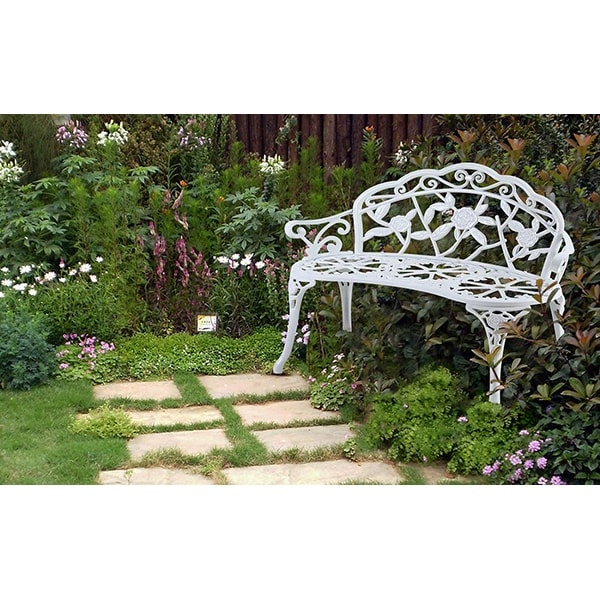 Aluminum Outdoor Loveseats Garden Bench. Opens flyout.