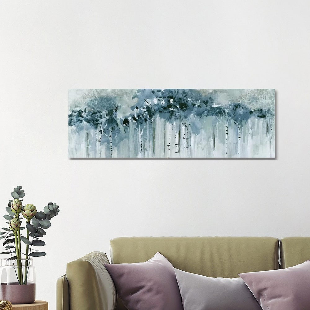 iCanvas "Blue Birch Morning" by Susan Jill Canvas Print