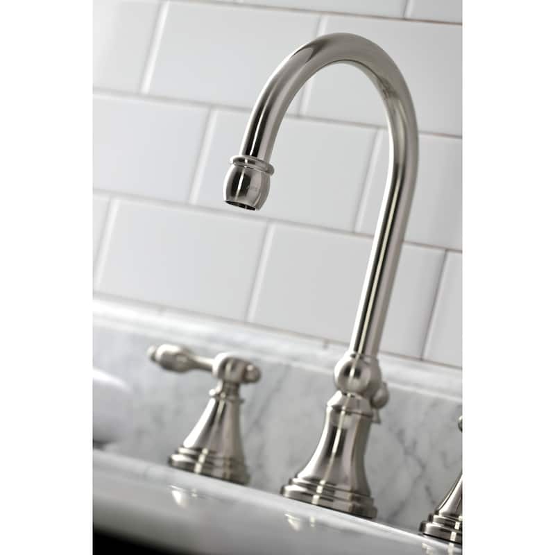 Tudor 8 in. Widespread Bathroom Faucet