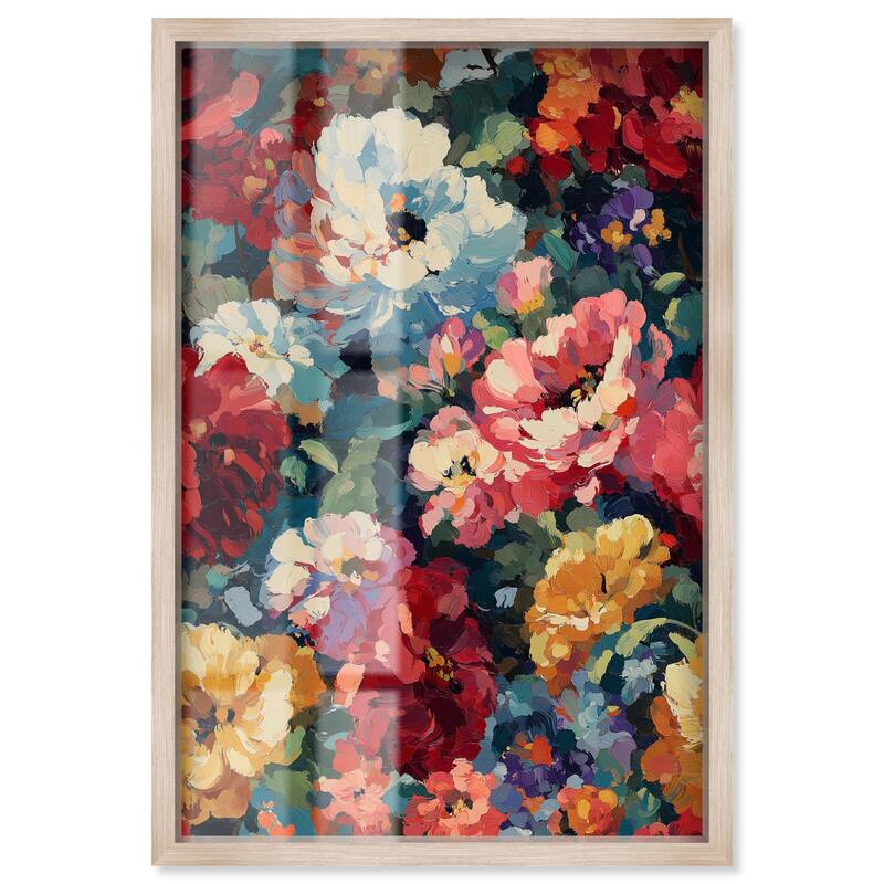 Garden Tapestries I Shadowbox by Art Remedy - Natural - 24" x 36"