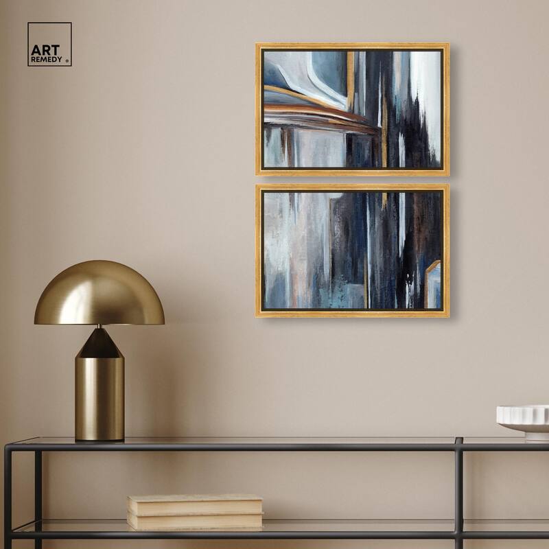 Aftereffect Canvas Set of 2 by Art Remedy