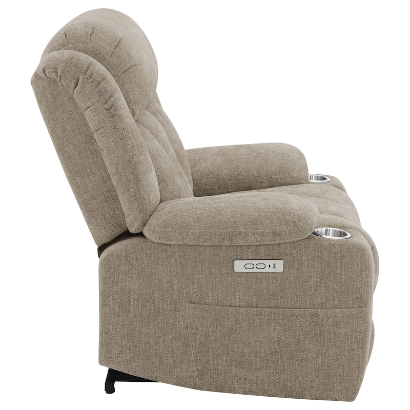 Houston Upholstered Power Lift Recliner Chair