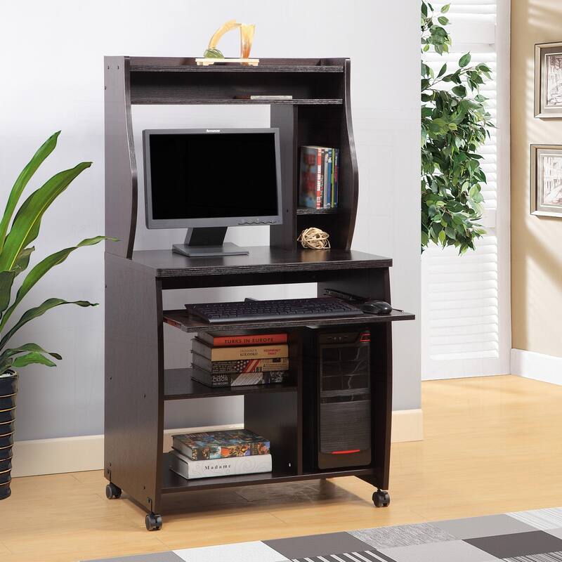 Versatile Mobile Utility Cart with Multiple Shelves