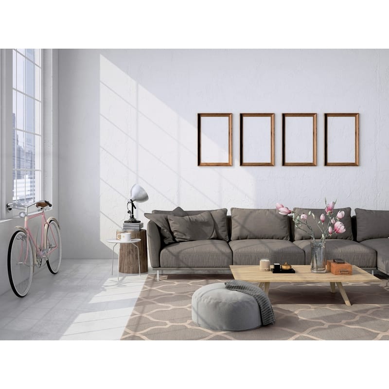 Hand-Tufted Trio Geo Rug Collection